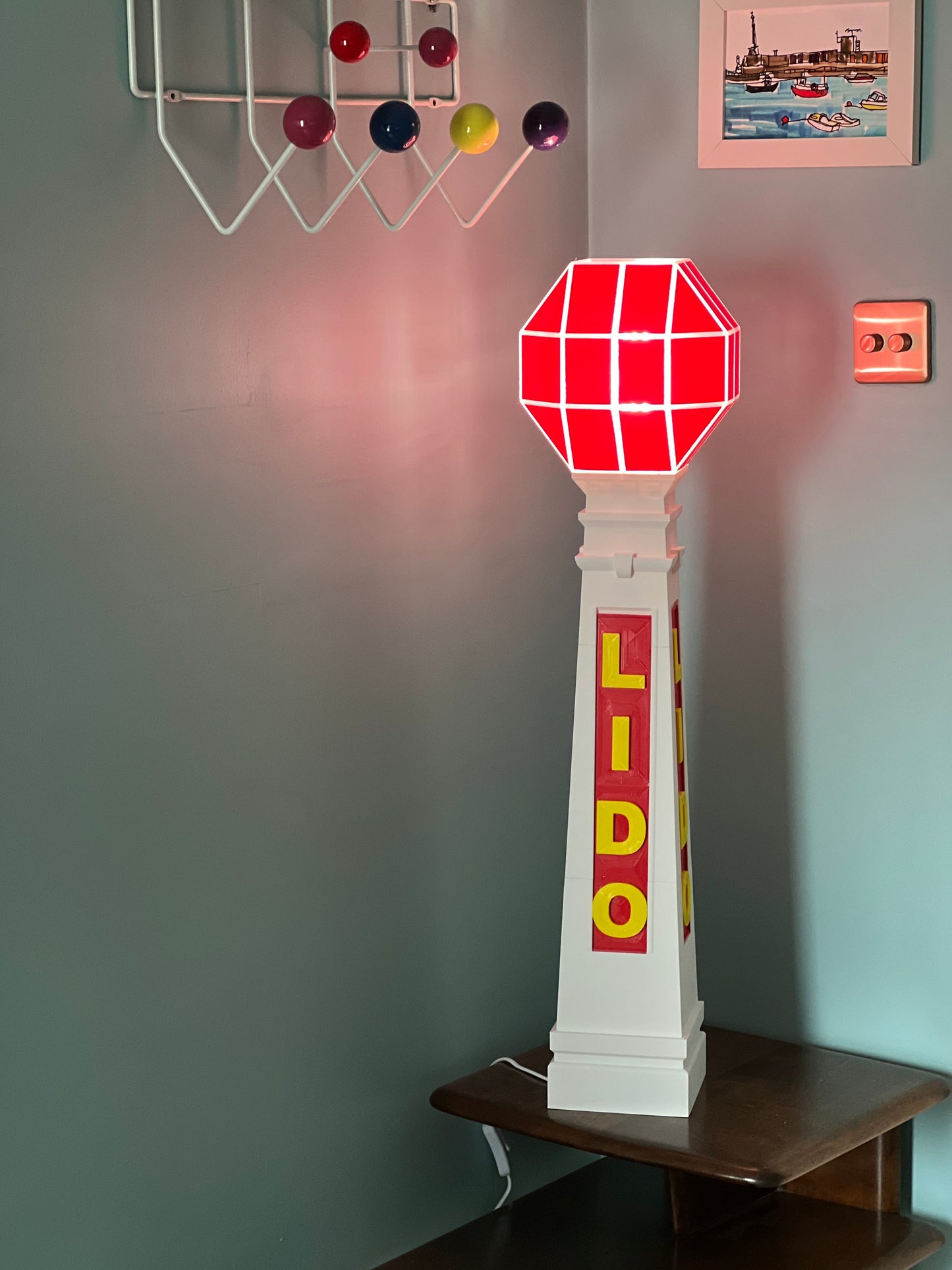 Large Margate Lido Floor Lamp £199